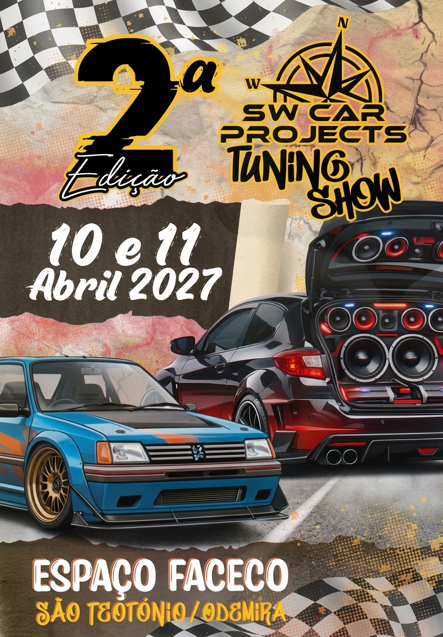 2ª Edição SW Car Projects Tuning Show – Odemira 2027